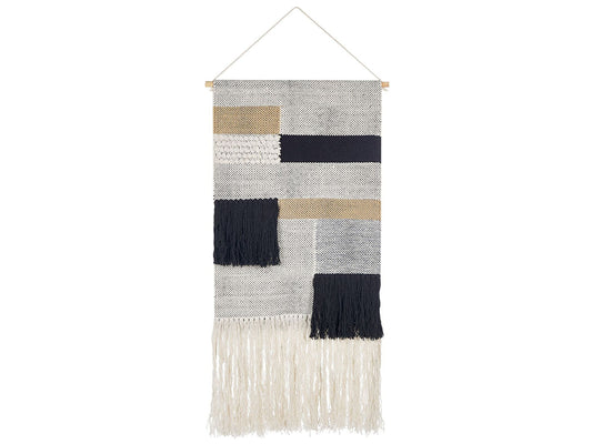 Wandbehang HANGU Baumwolle 114 cm Beige
