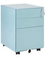 Büroschrank CAMI Metall Hellblau