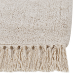 Teppich Baumwolle mehrfarbig 140 x 200 cm geometrisches Muster Kurzflor NIKSAR