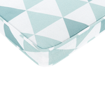 Gartenstuhlkissen 2er Set TERNI 37 x 34 cm Hellblau