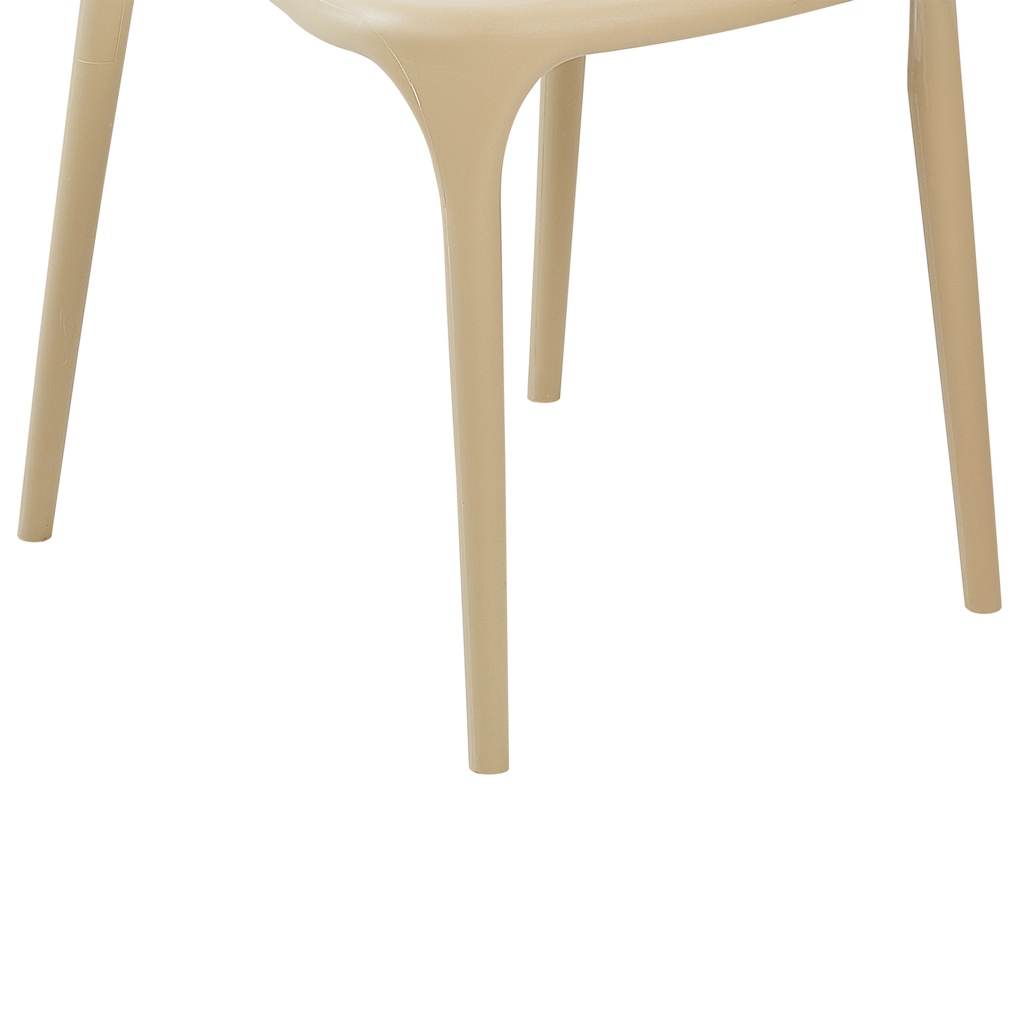 Gartenstuhl 4er Set GUBBIO Sandbeige