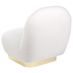 Sessel LOVIISA Bouclé Weiss