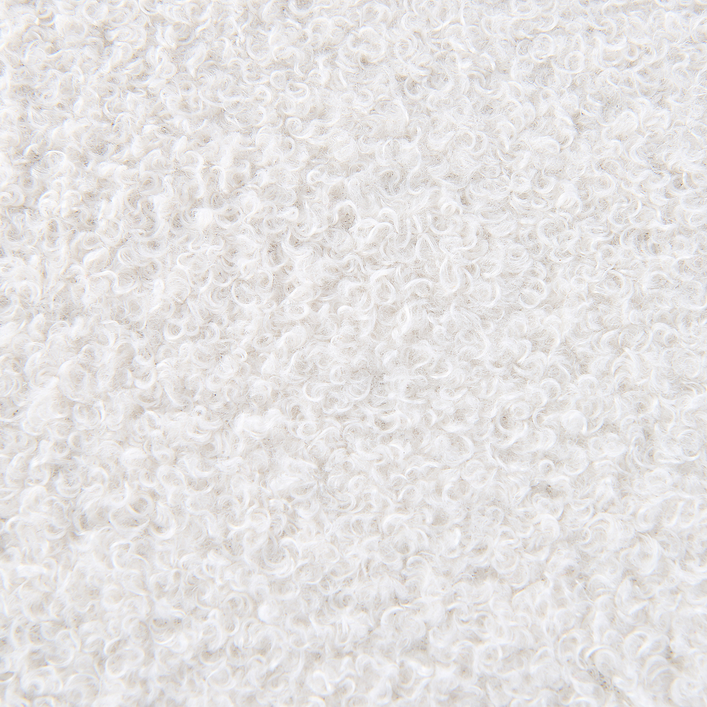 Sessel LOVIISA Bouclé Weiss