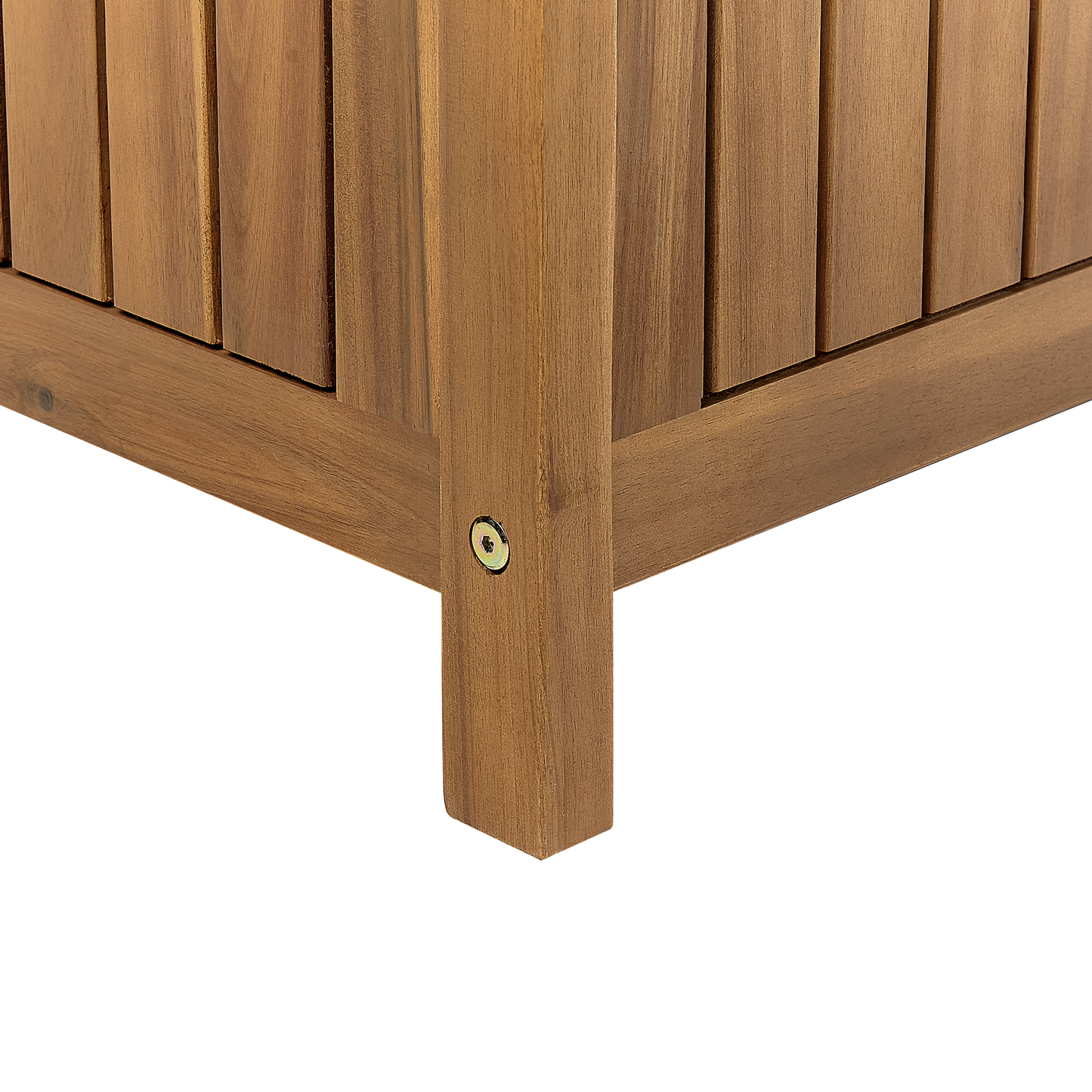 Gartenbank SOVANA 160 cm mit Stauraum Akazienholz Braun