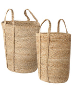 Korb Jute naturfarben 2er Set ORNACH