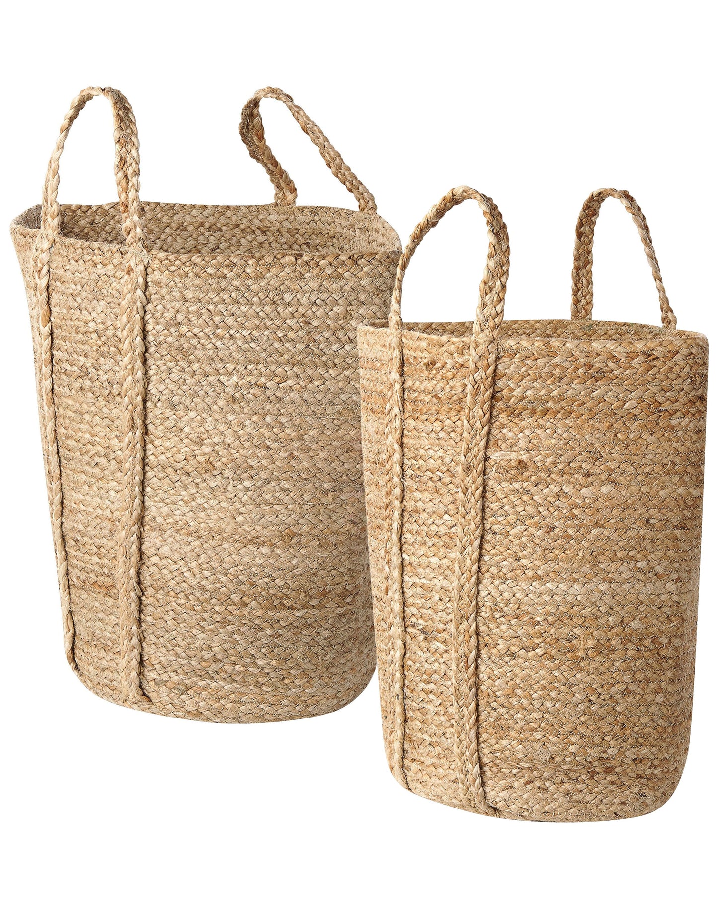 Korb Jute naturfarben 2er Set ORNACH