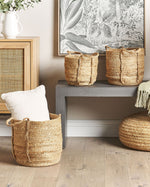 Aufbewahrungskorb Jute naturfarben 3er Set WADH