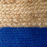 Aufbewahrungskorb Jute marineblau / beige 2er Set GAJAR
