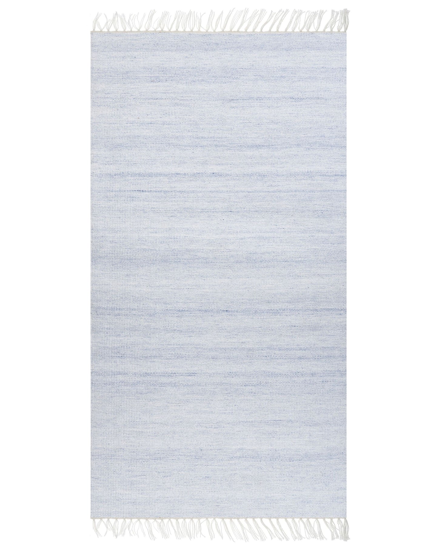 Teppich hellblau 80 x 150 cm Kurzflor MALHIA