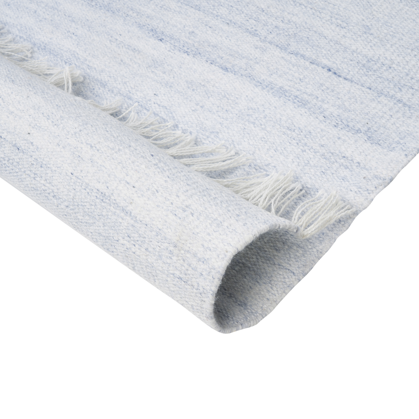 Teppich hellblau 80 x 150 cm Kurzflor MALHIA
