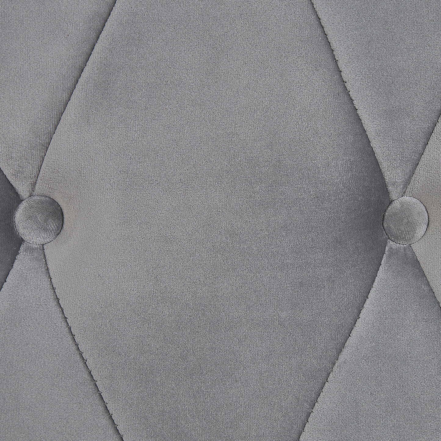 Wasserbett Samtstoff CAVAILLON 180 x 200 cm Hellgrau