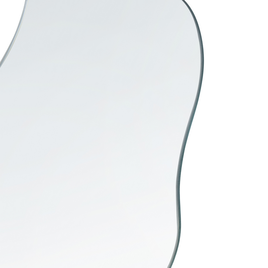 Standspiegel LOZERE 19 cm 22 cm Hellbraun