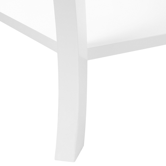 Couchtisch weiss rechteckig 55 x 101 cm HARTFORD