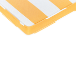 Gartenstuhlkissen 6er Set TOLVE 39 x 31 cm Gelb