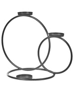 Kerzenständer CAKUNG Metall 33 cm Schwarz