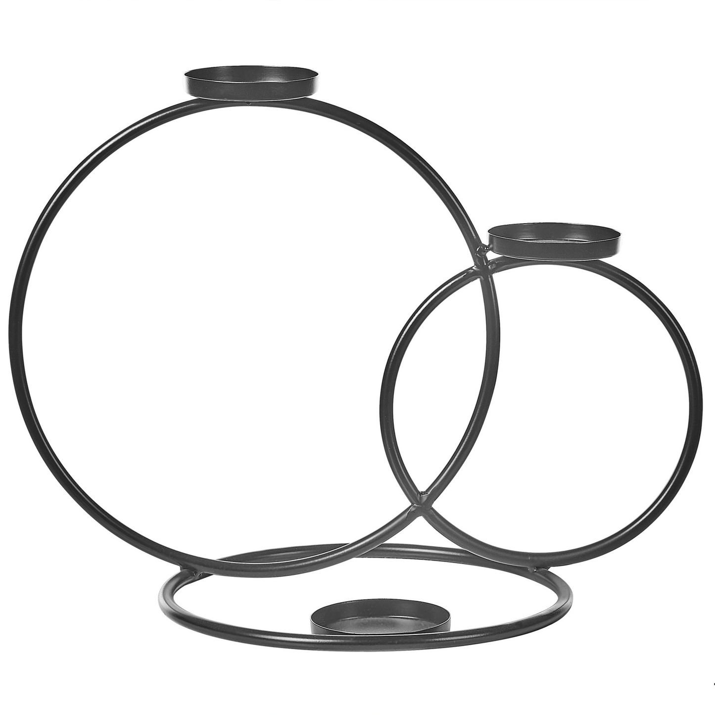 Kerzenständer CAKUNG Metall 33 cm Schwarz