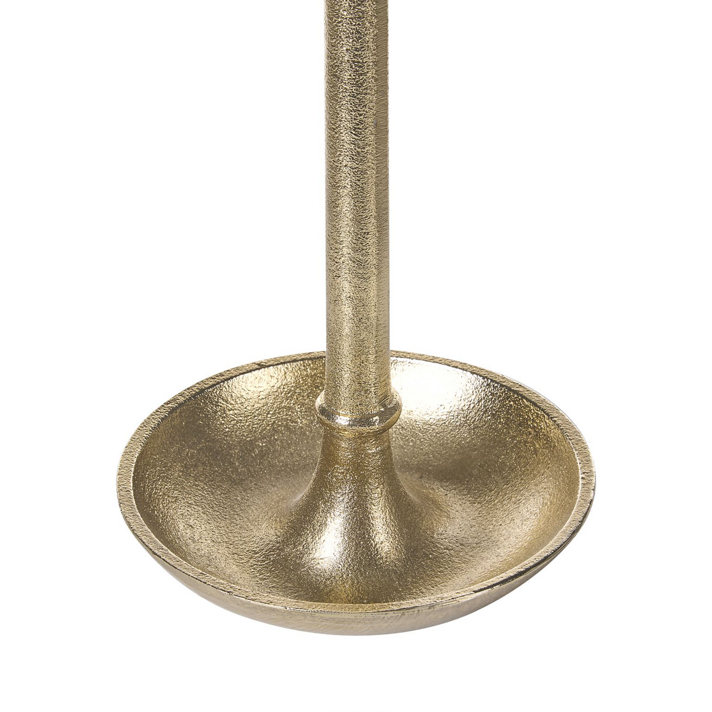 Kerzenständer 3er Set LIWUNG Metall 27/33/38 cm Gold