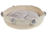 Tierbett ORTACA Baumwolle Hellbeige