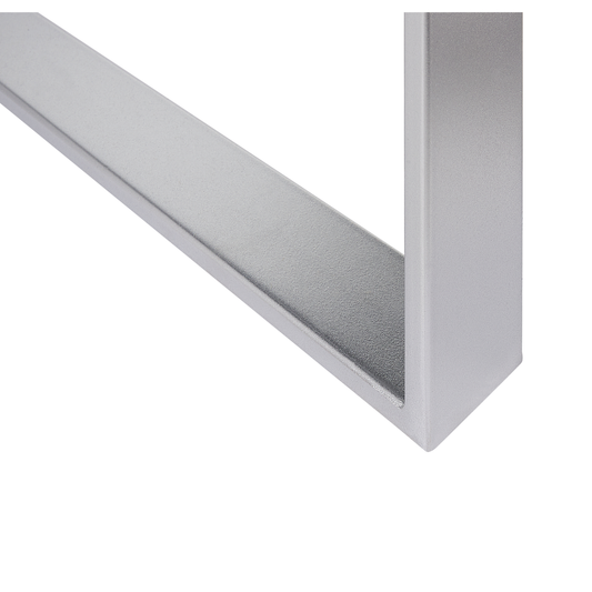 Couchtisch Spiegeleffekt silber mit Schublade NESLE