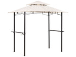 Pavillon NARO Metall 240 cm 148 cm Beige