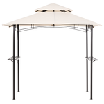 Pavillon NARO Metall 240 cm 148 cm Beige