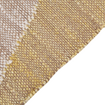 Teppich Jute braun 80 x 150 cm geometrisches Muster Kurzflor SAMLAR 