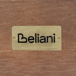 Outdoor Couchtisch TIMOR 90 cm 75 cm zertifiziertes Akazienholz Dunkelbraun