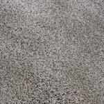 Beistelltisch silber / schwarz rund ⌀ 43 cm TELFER