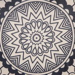 Dekokissen 2er Set GERANIUM 45 x 45 cm Schwarz Orientalisches Muster