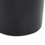 Beistelltisch Aluminium gold / schwarz rund ø 36 cm TEKAPO