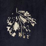 Dekokissen 2er Set GOLDENROD Samtstoff 45 x 45 cm Schwarz Pflanzenmuster