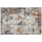 Teppich mehrfarbig 200 x 300 cm abstraktes Muster Kurzflor SHATIN