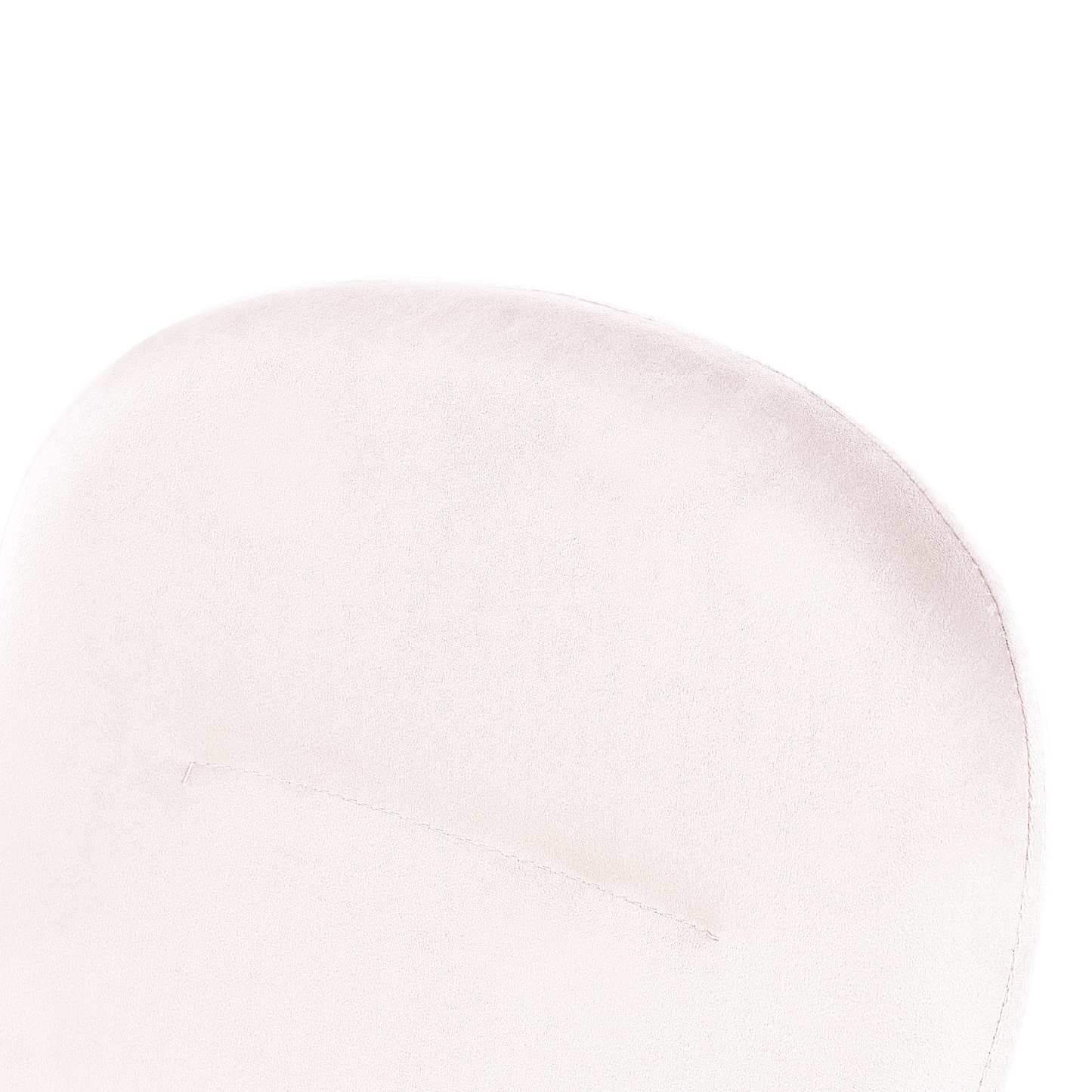 Bürostuhl drehbar PRIDDY Samtstoff Rosa