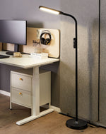 LED Stehlampe ARIES mit Dimmer Metall Schwarz