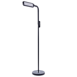 LED Stehlampe ARIES mit Dimmer Metall Schwarz