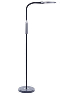 LED Stehlampe CASSIOPEIA mit Dimmer Metall Schwarz