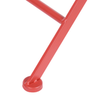 Outdoor Bistrotisch SCARIO 70 cm 70 cm Metall Rot