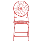 Bistro Set klappbar SCARIO Metall Rot