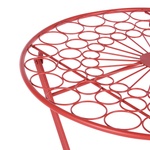 Bistro Set klappbar SCARIO Metall Rot