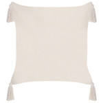 Dekokissen 2er Set HAKONE 42 x 42 cm Hellbeige Geometrisches Muster