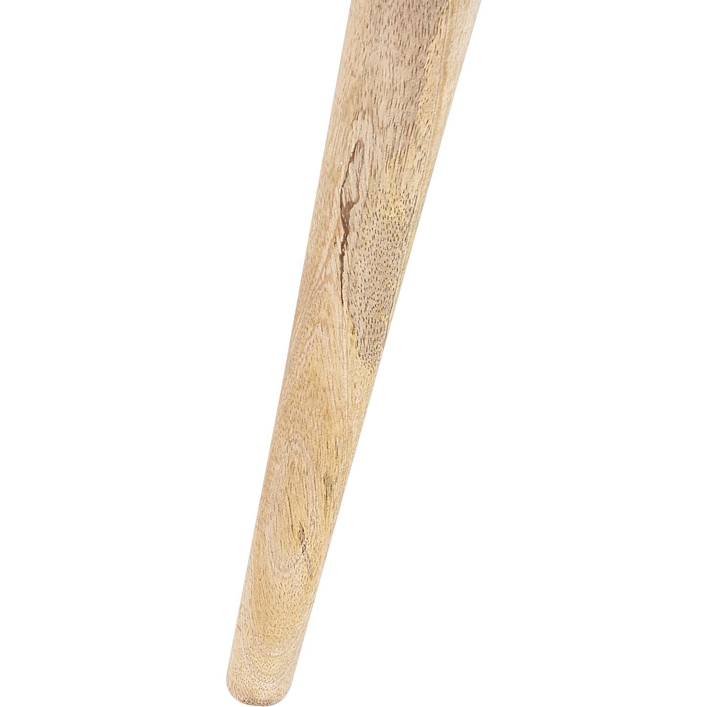 Beistelltisch 2er Set Mangoholz hellbraun rund SHARMA