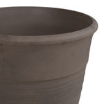 Set mit 2 Blumentöpfen KATALIMA Stein 50 cm Braun