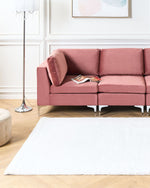 Kunstfellteppich Kaninchen weiss 160 x 230 cm MIRPUR