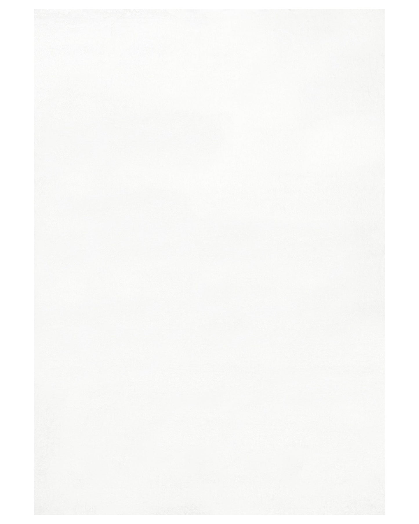 Kunstfellteppich Kaninchen weiss 160 x 230 cm MIRPUR