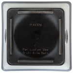 Set mit 2 Blumentöpfen ELATEIA Stein 32 cm Weiss