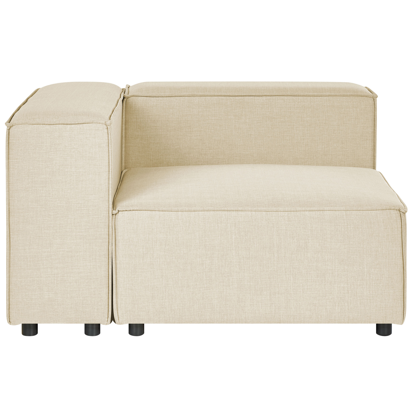 Ecksessel Leinen beige APRICA