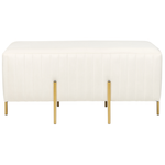 Bettbank Samtstoff creme DAYTON