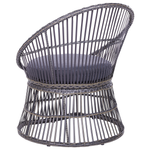 Bistro Set inkl. Kissen MESYNA Polyrattan Taupe