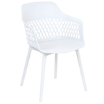 Esszimmerstuhl 2er Set ALMIRA Weiss