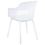 Esszimmerstuhl 2er Set ALMIRA Weiss